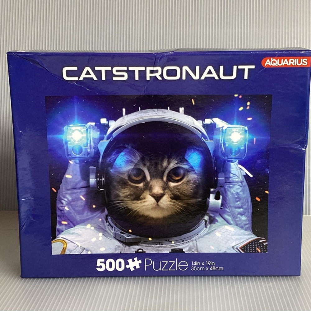 Catstronaut 500 Piece Puzzle
